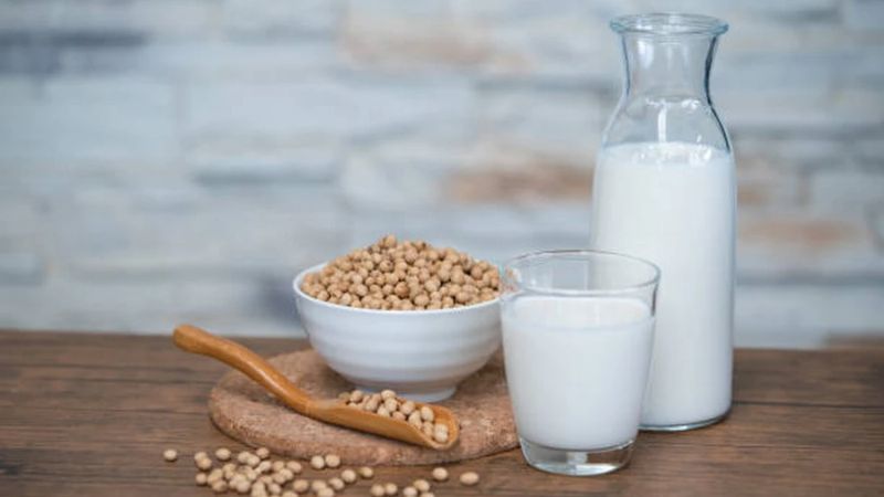 Trong sữa đậu này có phytoestrogen thay thế estrogen hiệu quả