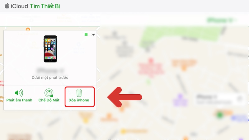 xóa dữ liệu iPhone