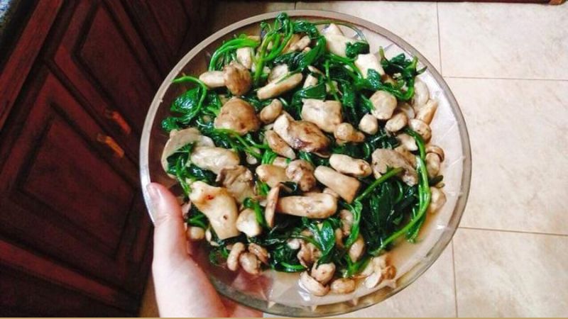 Cách nấu nấm tràm không bị đắng