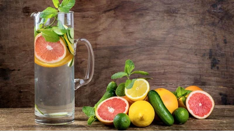 Cách nấu nước uống tan mỡ bụng