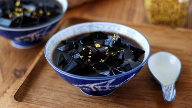 cách nấu sương sáo từ bột Vinathach