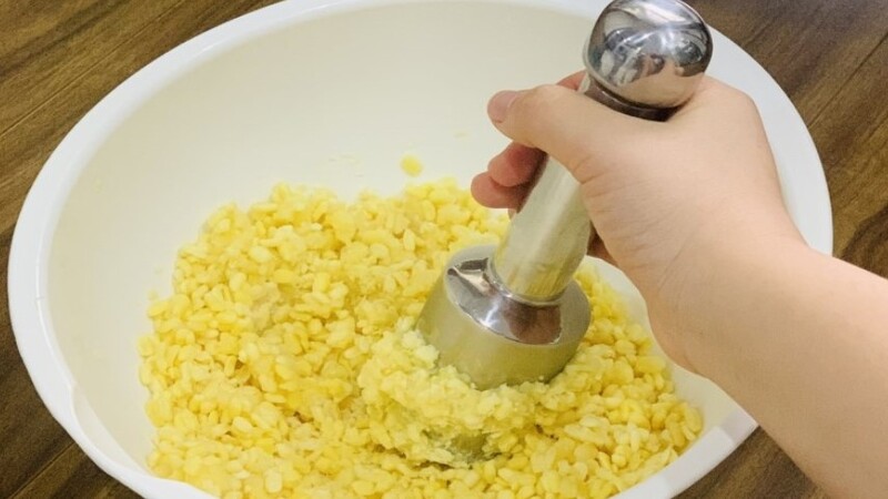 Cách nấu xôi gạo nếp với cốm