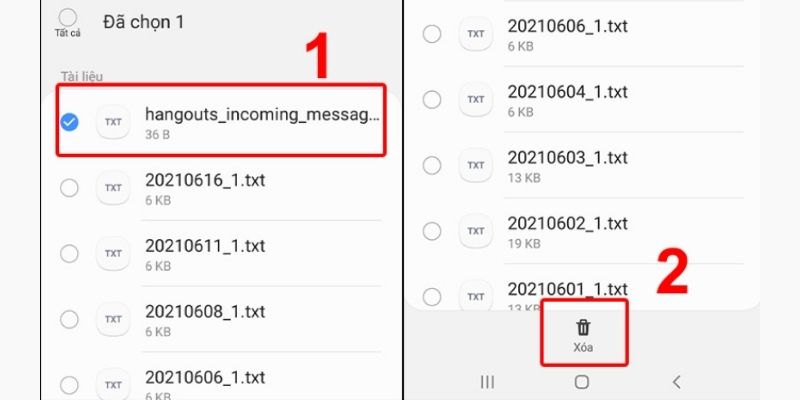 cách giải phóng dung lượng trên điện thoại samsung