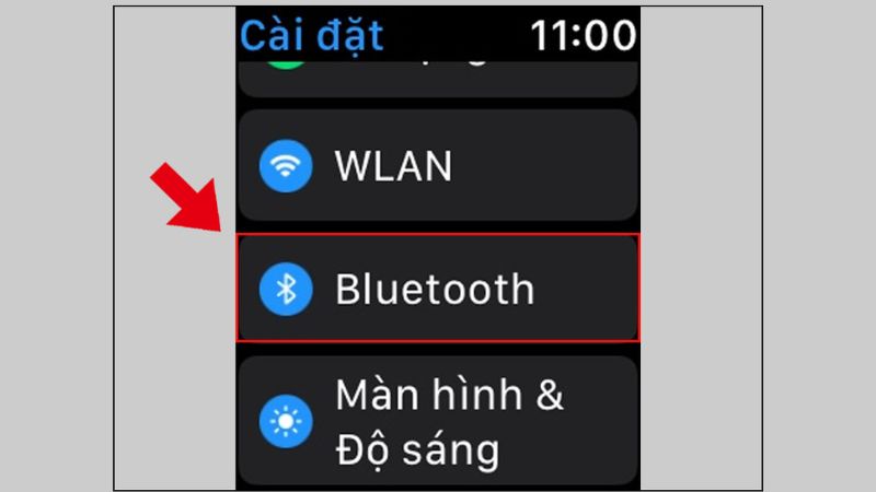 cách kết nối airpod với apple watch