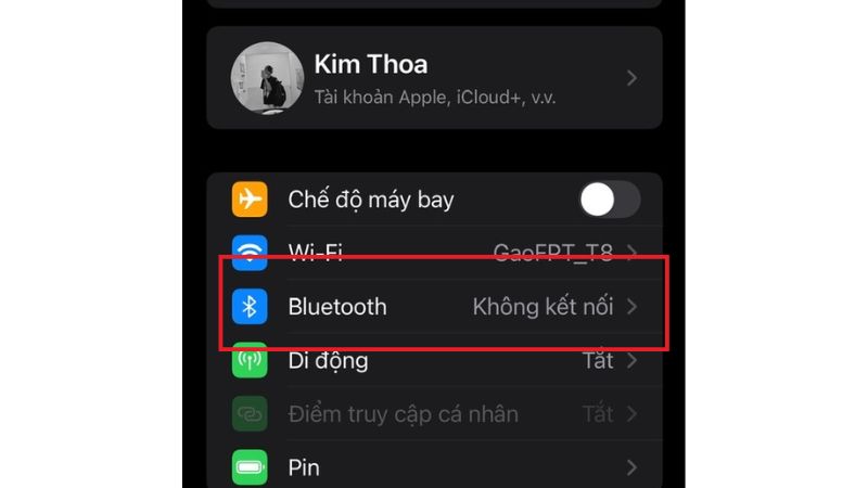 cách kết nối airpod với iphone