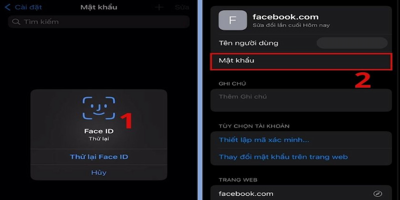 Cách xem mk fb trên iphone cách xem mk trên điện thoại iphone