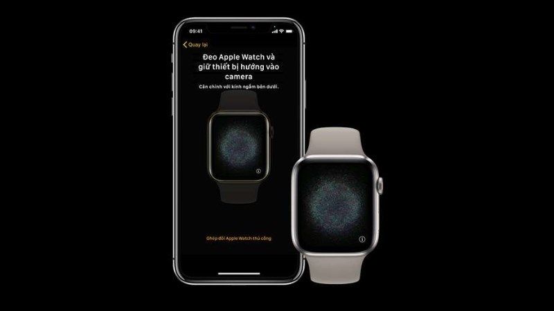 kết nối apple watch với iphone