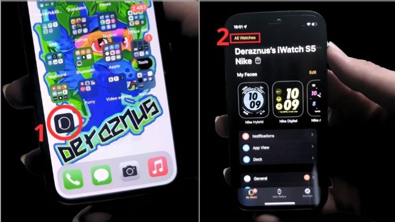 mẹo kết nối apple watch với iphone