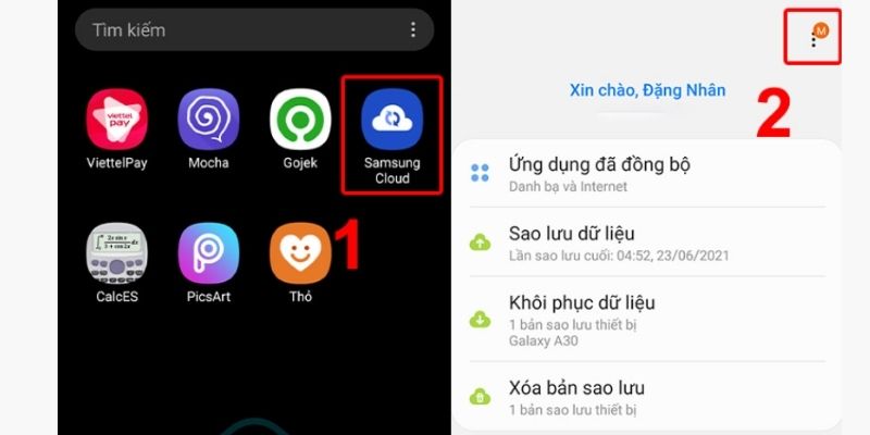 phương pháp giải phóng dung lượng trên điện thoại samsung