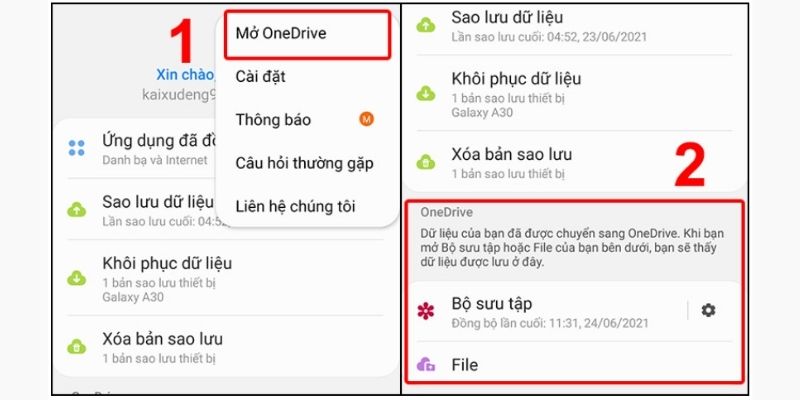 phương pháp giải phóng dung lượng trên thiết bị samsung