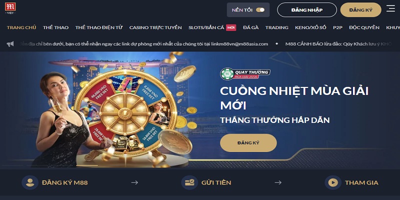 Nhà cái quốc tế M88 là xu hướng trong cá cược hiện nay